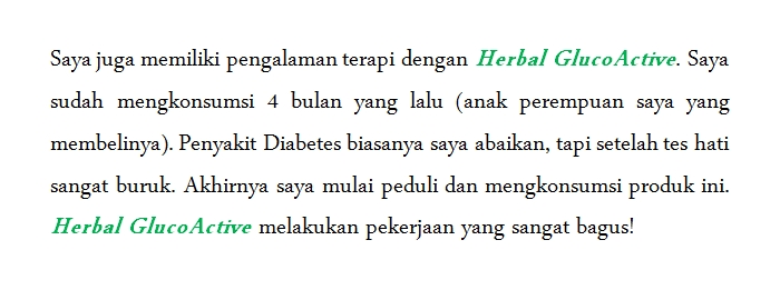 kesaksian GlucoActive
